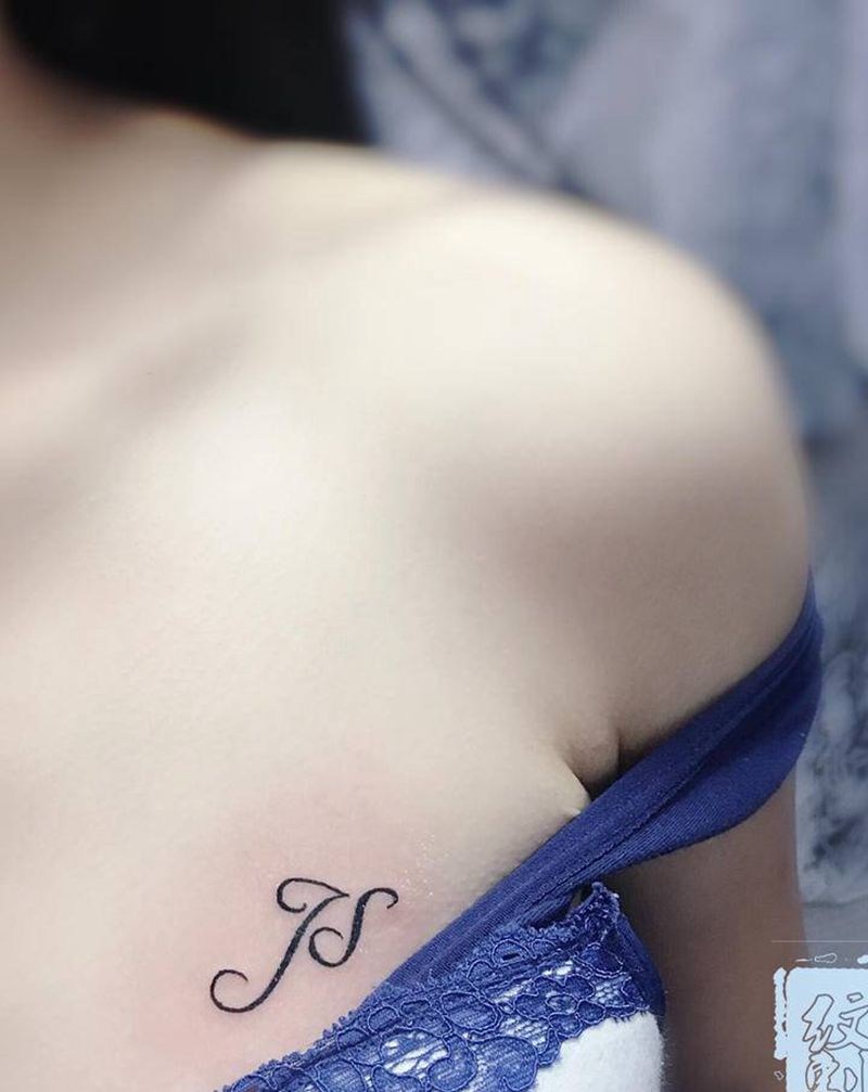 生日，纪念纹身图片_胸部手臂纹身图案