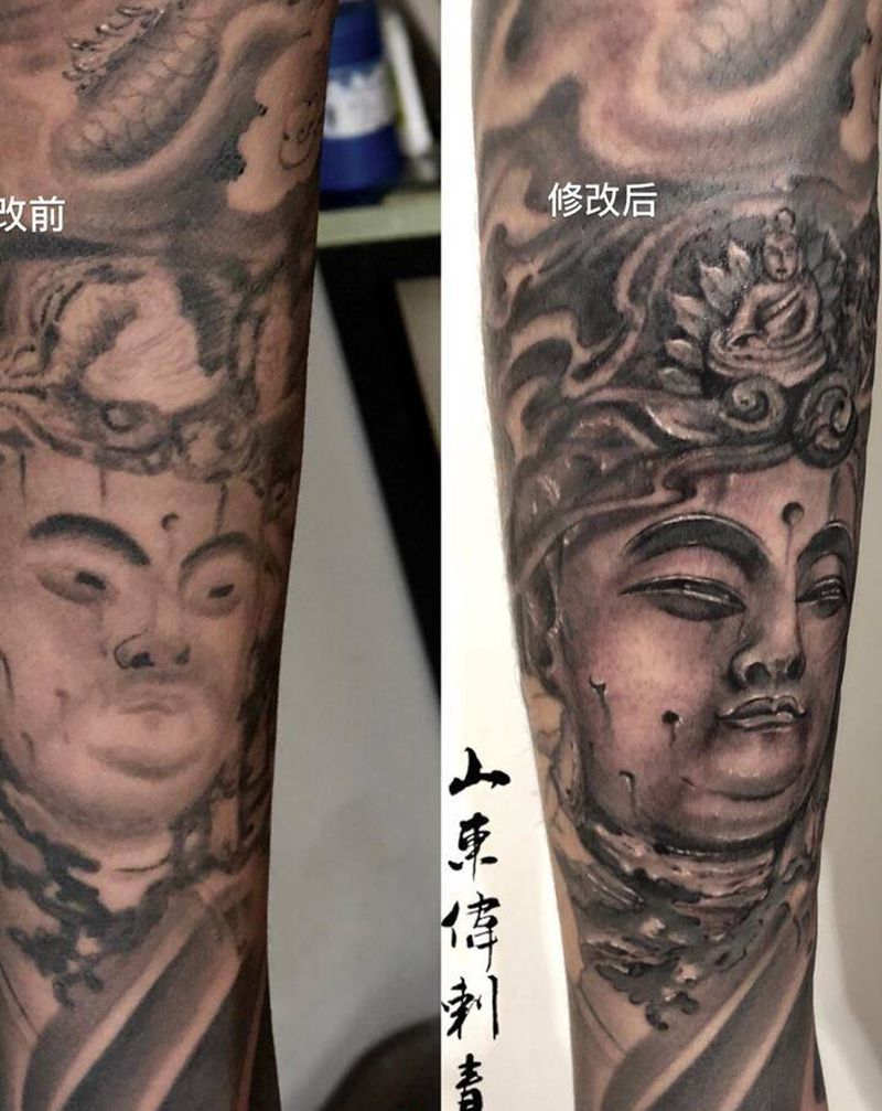 修改纹身图片_手臂新传统纹身图案