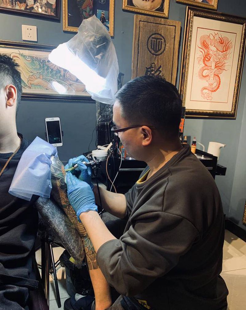 工作照纹身图片_老传统纹身图案