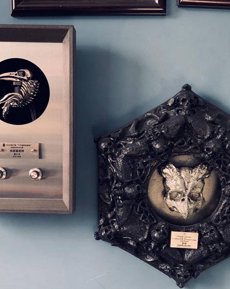 了不起纹身师 奖牌纹身图片_