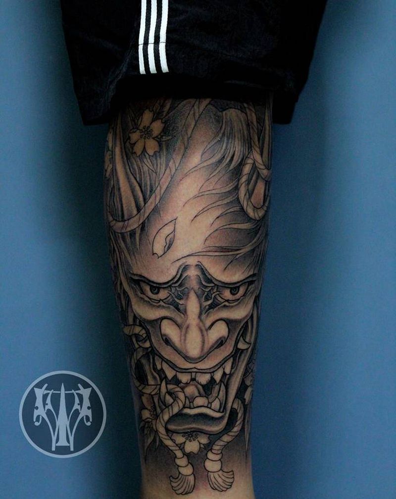 般若纹身图片_新传统纹身图案