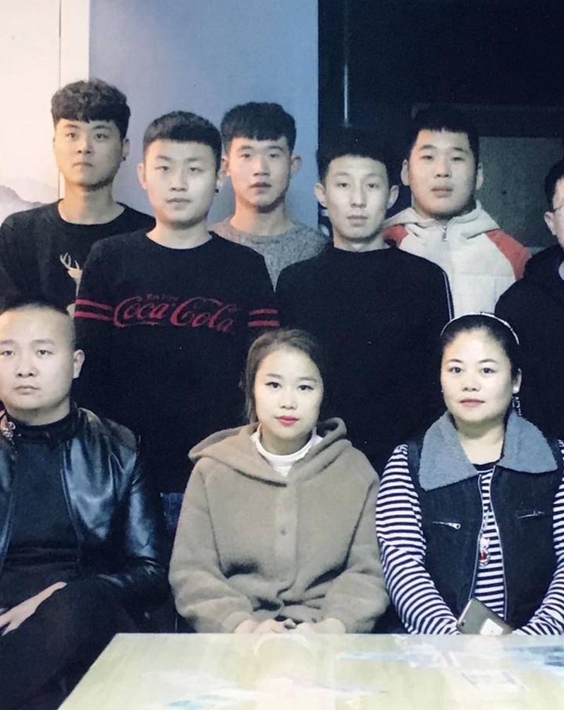 纹武堂徒弟合影纹身图片_招收学员纹身图案