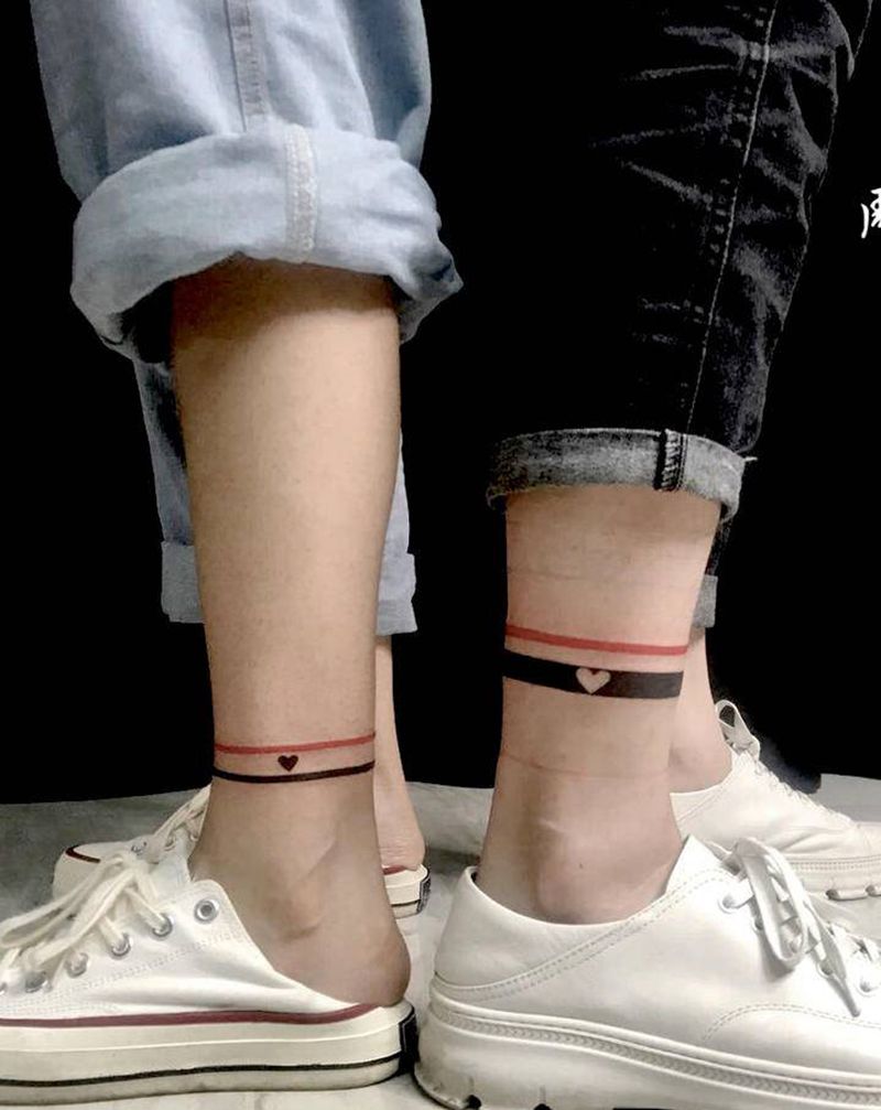 脚环纹身图片_图腾纹身图案