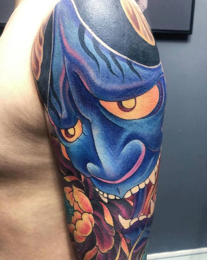 般若纹身图片_手臂纹身图案