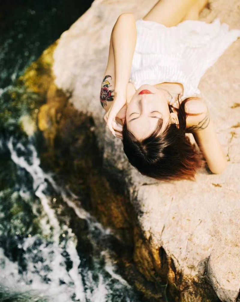 小清新和old school纹身图片_肩部纹身图案