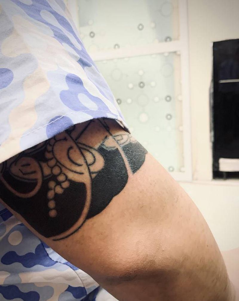 雾纹身图片_老传统纹身图案