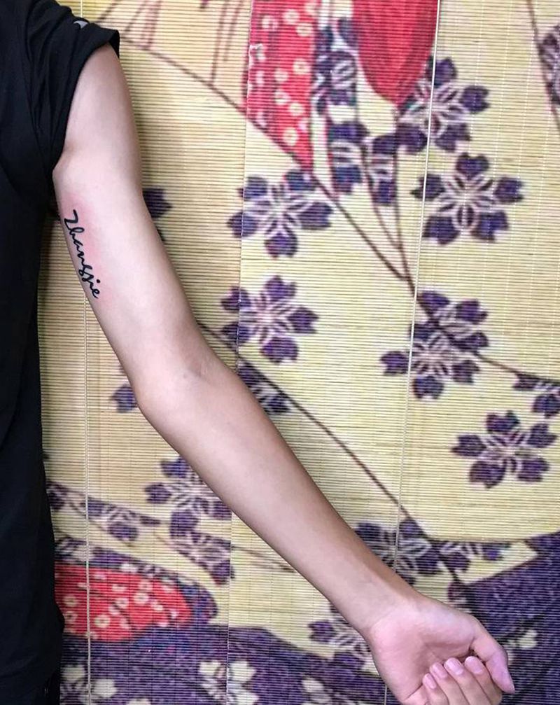 Z纹身图片_手臂纹身图案