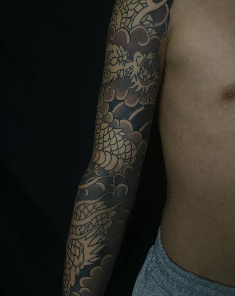 老传统纹身图片_老传统纹身图案