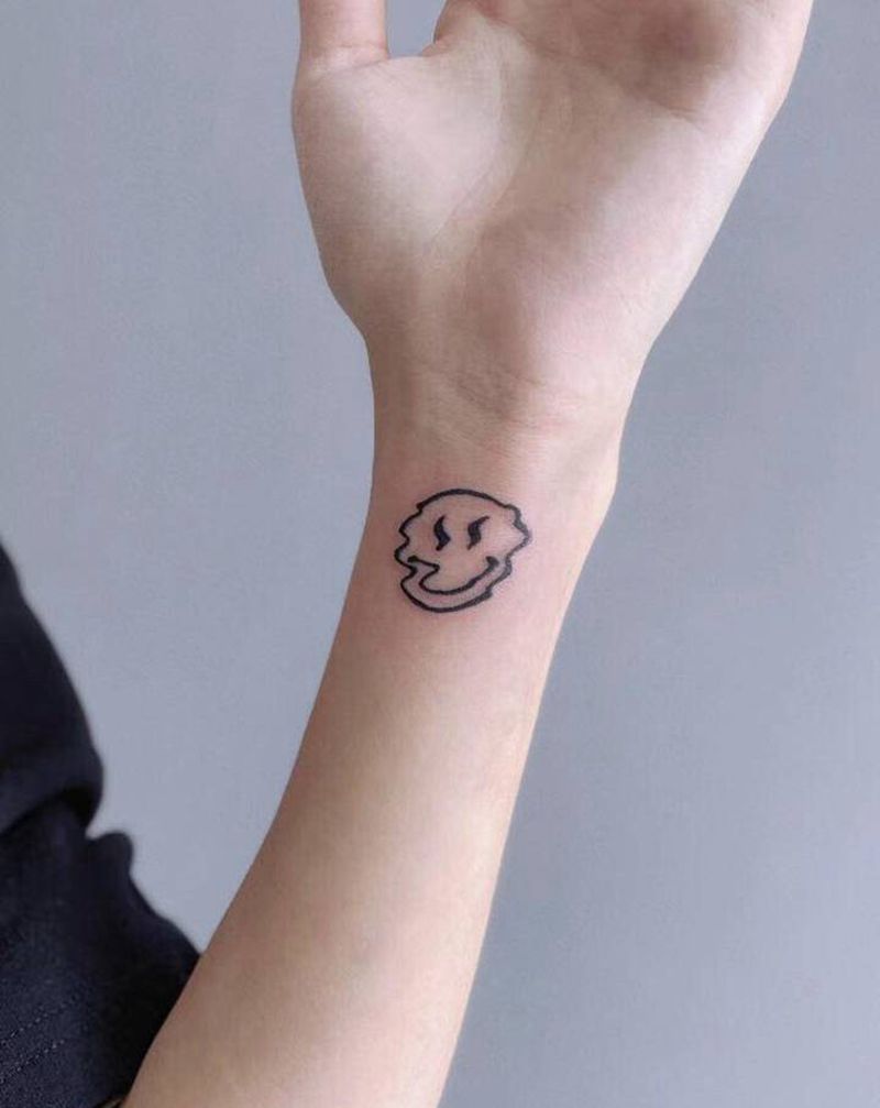 ins风小图纹身图片_手臂手部图腾几何纹身图案