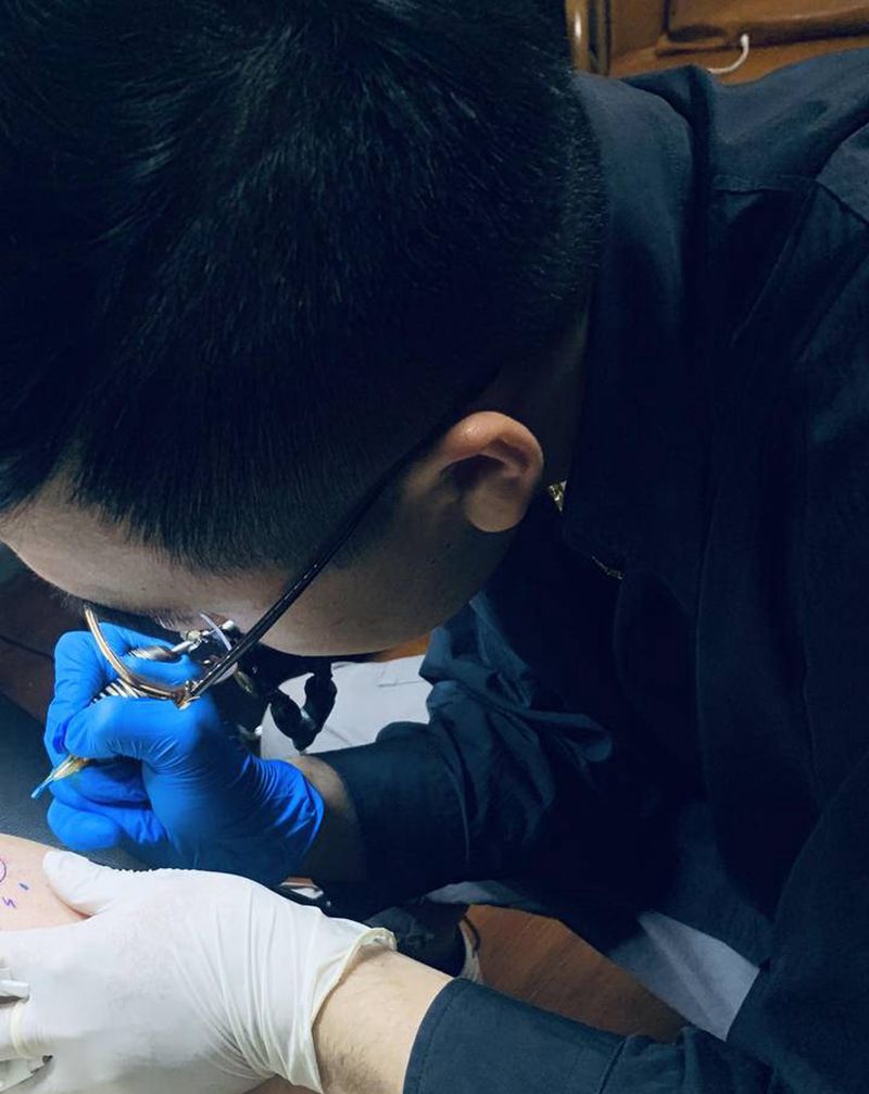 小清新纹身图片_肩部小清新纹身图案