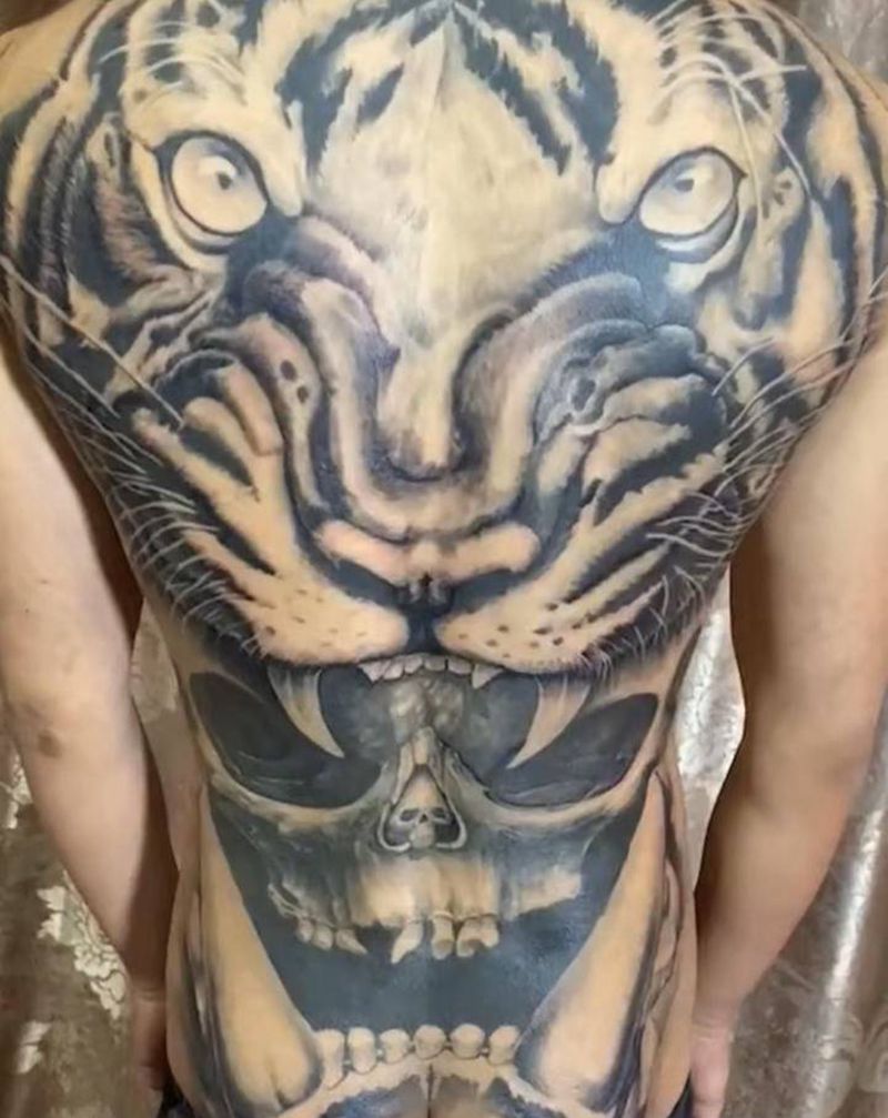 完成纹身图片_新传统纹身图案