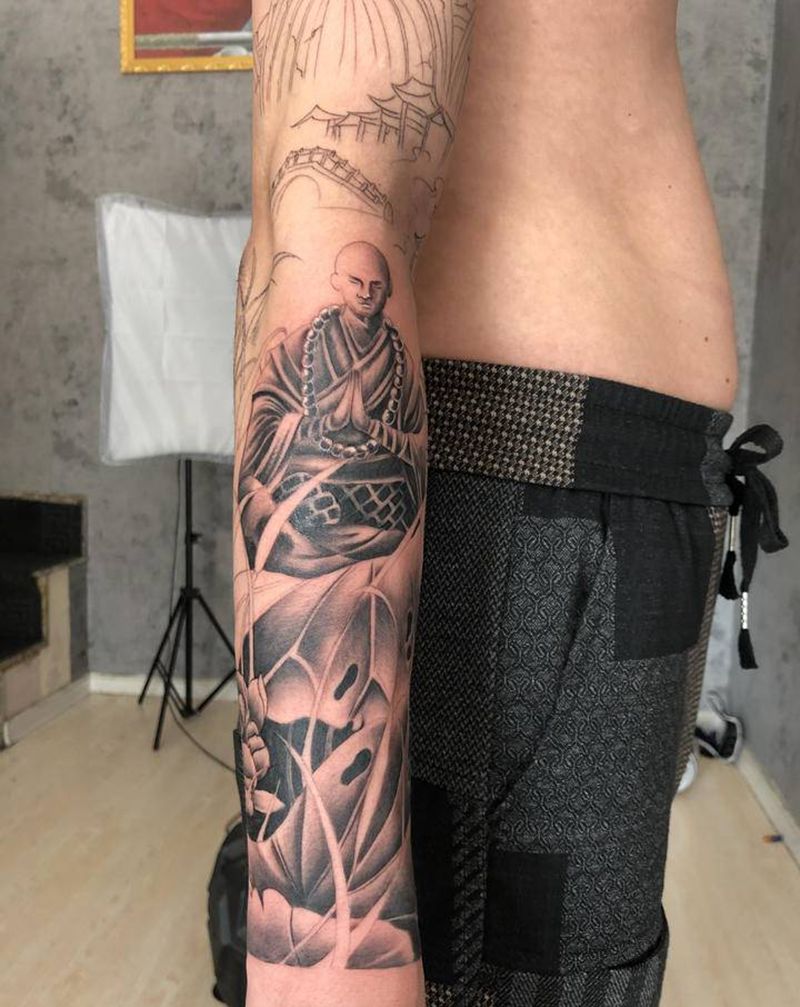 静纹身图片_手臂新传统纹身图案