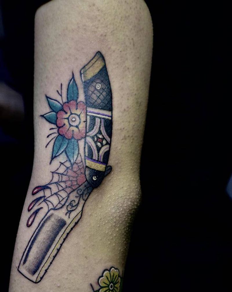 old school花臂纹身图片_手臂Old School纹身图案