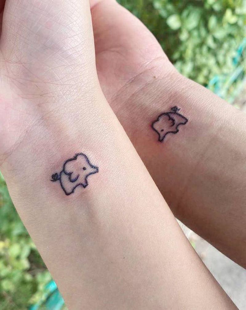 情侣小纹身纹身图片_手臂纹身图案