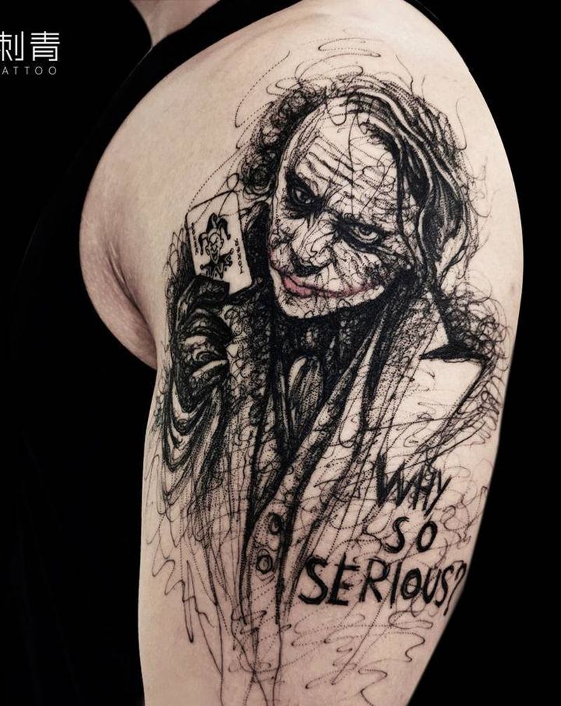 2019几何线条第二名纹身图片_手臂几何纹身图案