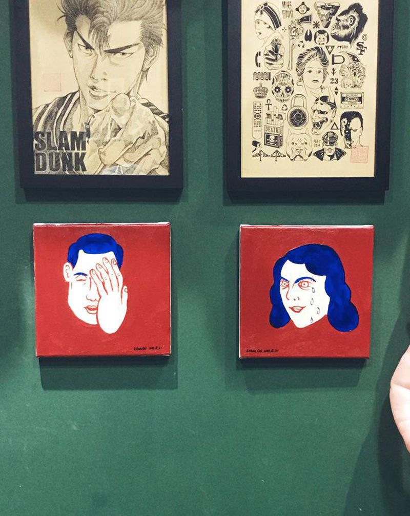 无题纹身图片_水彩纹身图案