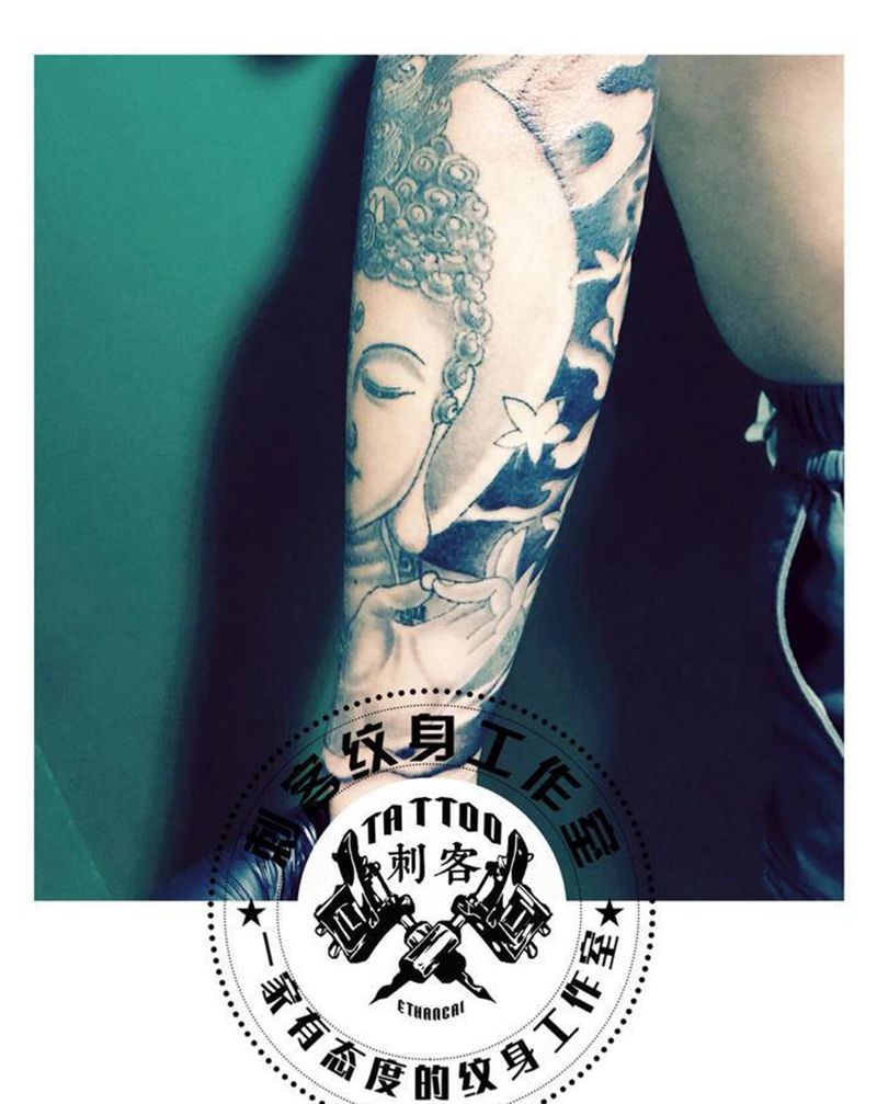 今工纹身图片_手臂纹身图案