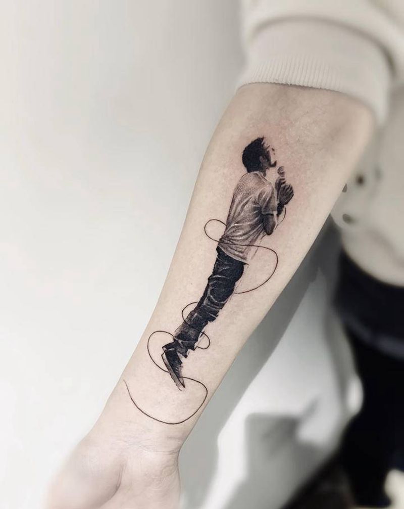 人物纹身纹身图片_手臂纹身图案