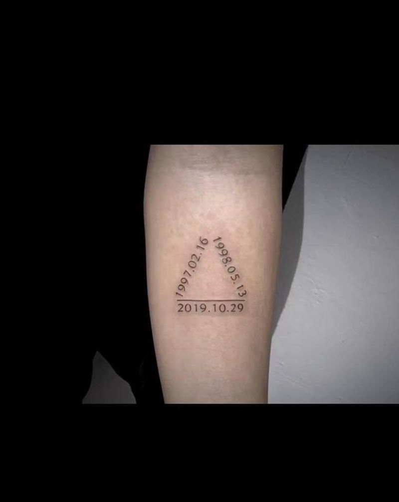 生日纹身纹身图片_手臂纹身图案