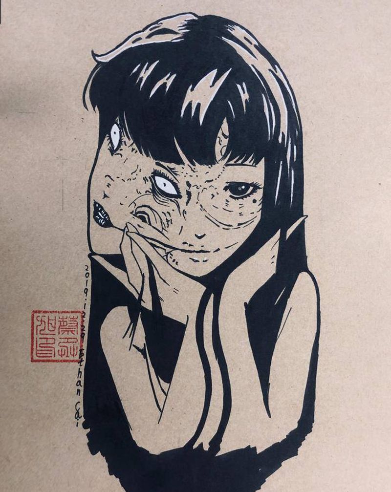 富江纹身图片_图腾纹身图案