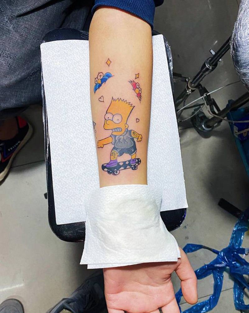 不知道叫啥纹身图片_手臂纹身图案