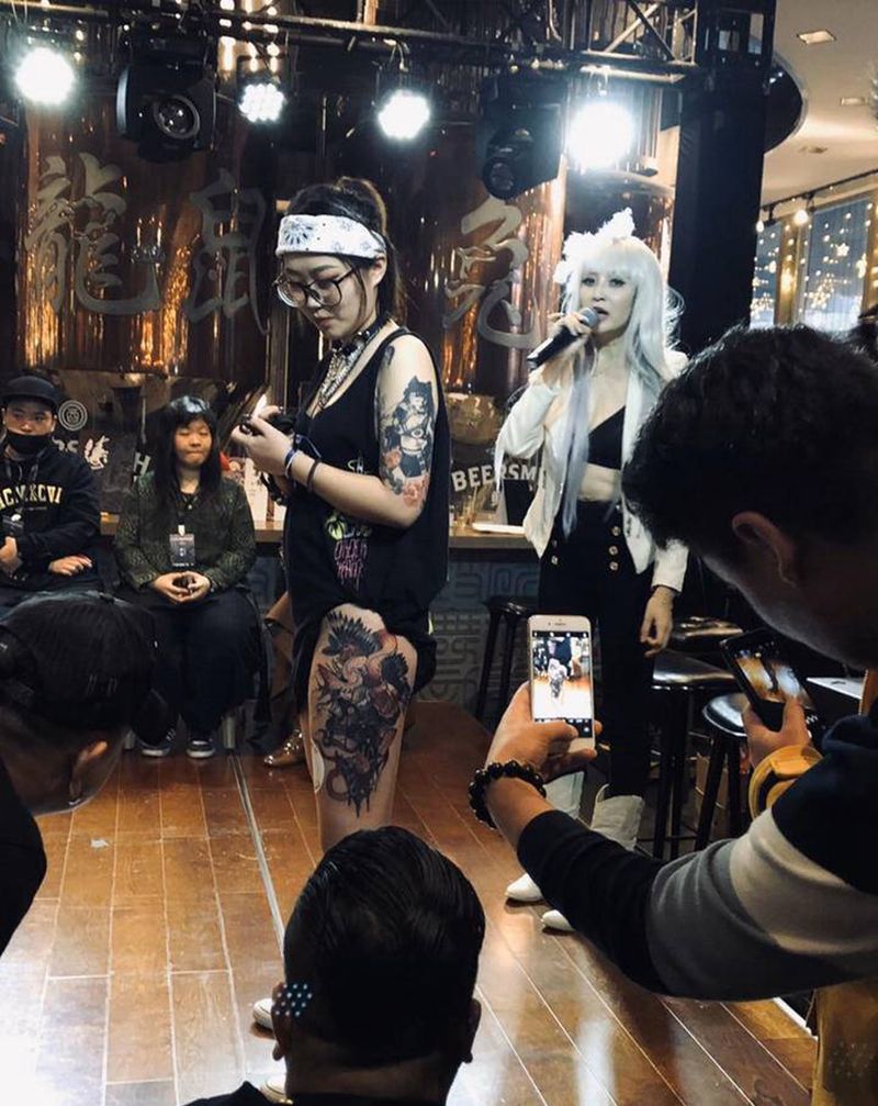 展纹身图片_New School纹身图案