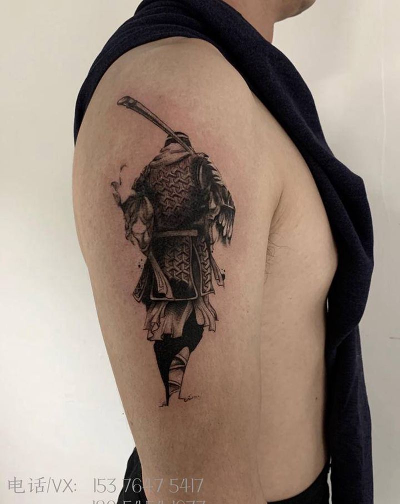 至尊宝纹身图片_手臂至尊宝纹身图案