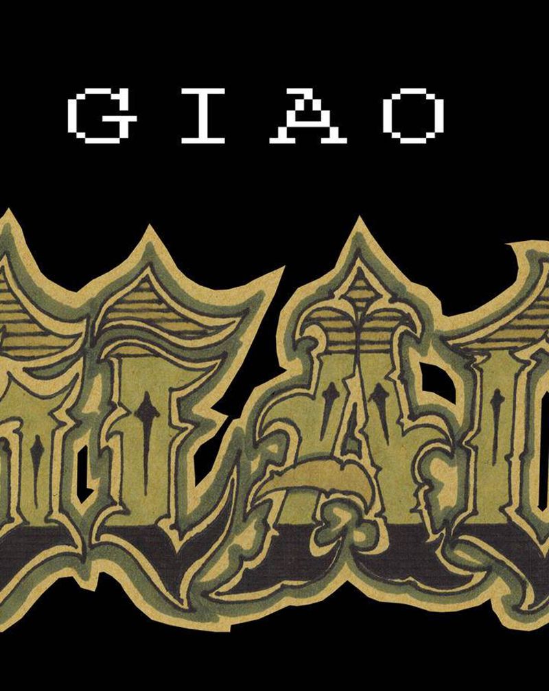 花GIAO体字纹身图片_花体字纹身图案