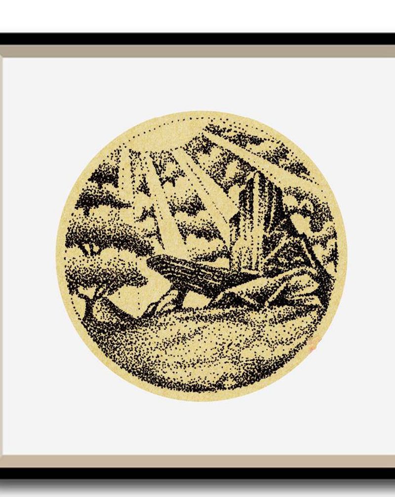 点刺：阳光纹身图片_点刺纹身图案