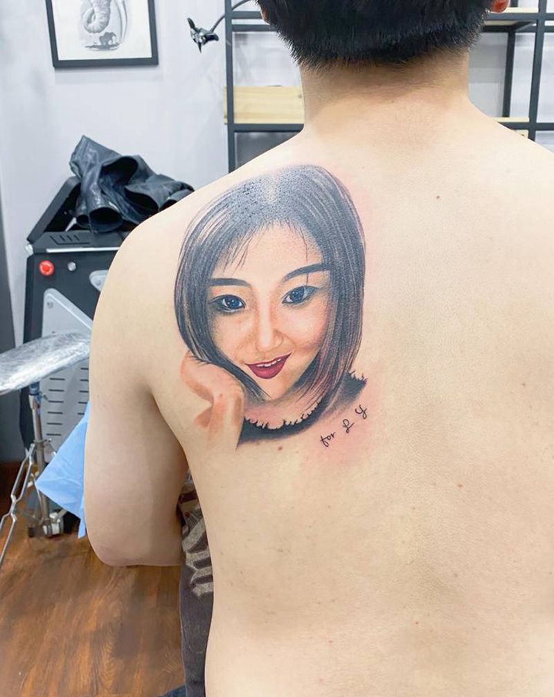 最爱纹身图片_肩部纹身图案