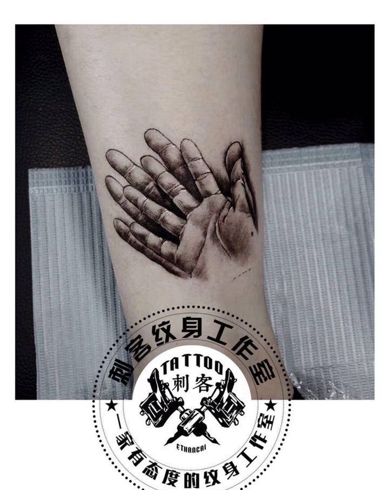 手纹身图片_腿部纹身图案