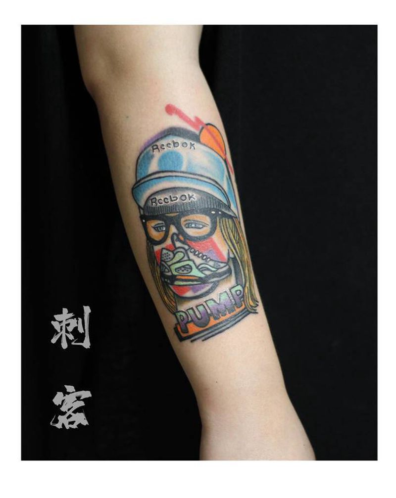 失败纹身修改遮盖纹身图片_手臂纹身图案