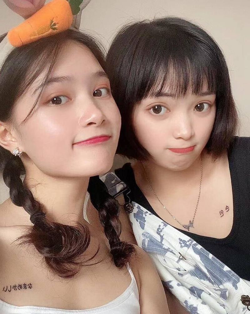 日韩小字纹身图片_肩部纹身图案