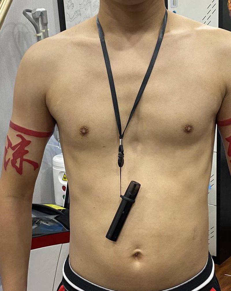 儿女双全纹身图片_手臂纹身图案