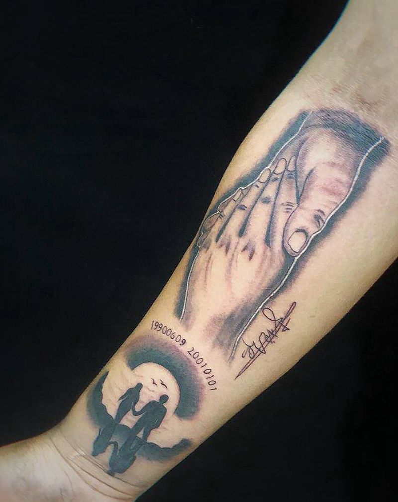 爱情纹身图片_手臂纹身图案