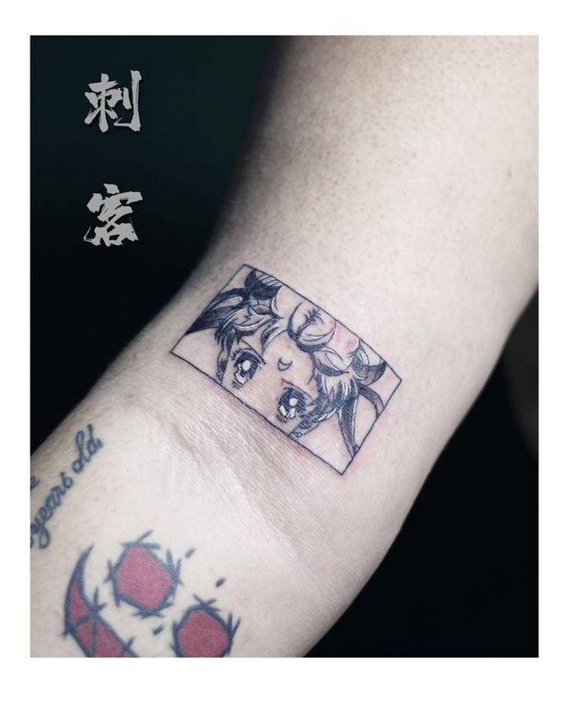 猛男必备纹身——美少女战士纹身图片_手臂纹身图案