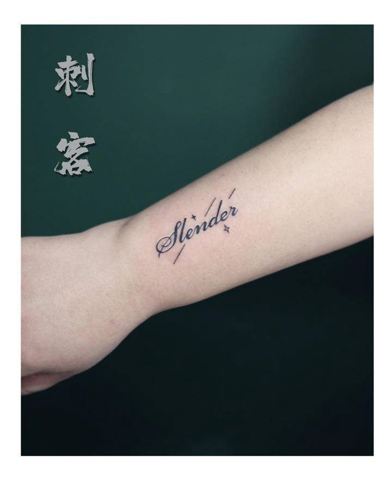 纪念【字母】纹身图片_手臂纹身图案