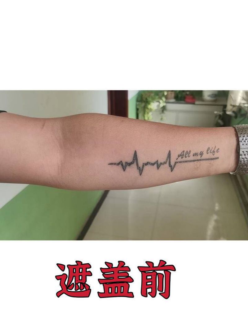 翅膀遮盖纹身图片_手臂纹身图案