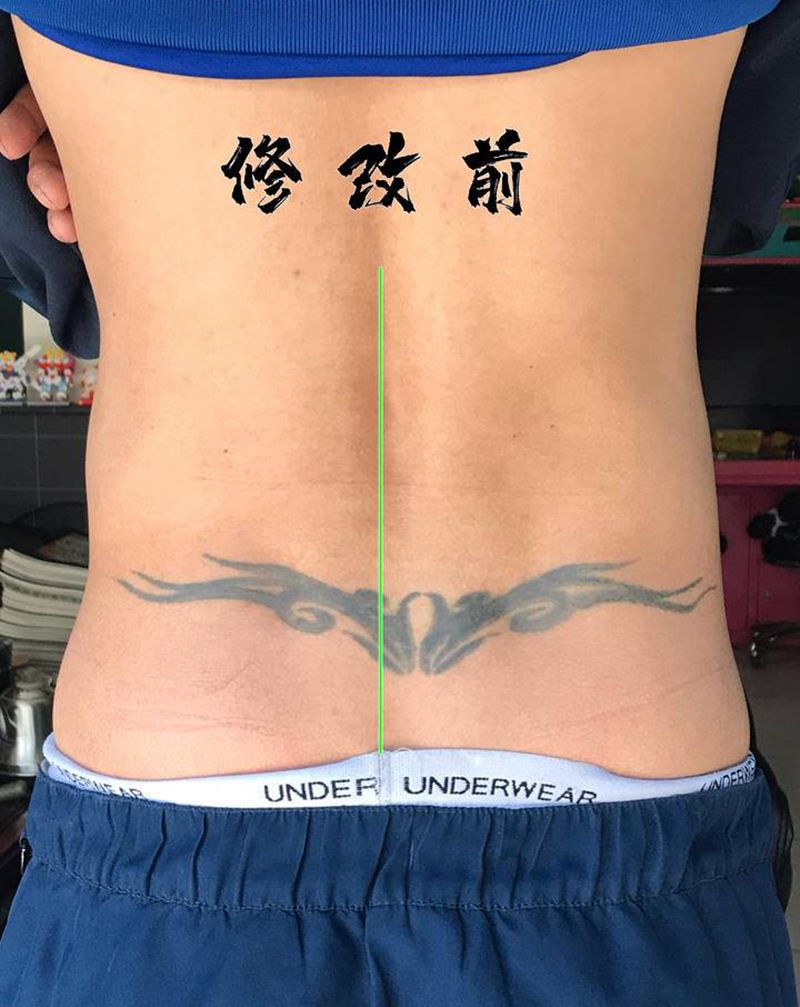 修改图腾纹身图片_背部纹身图案