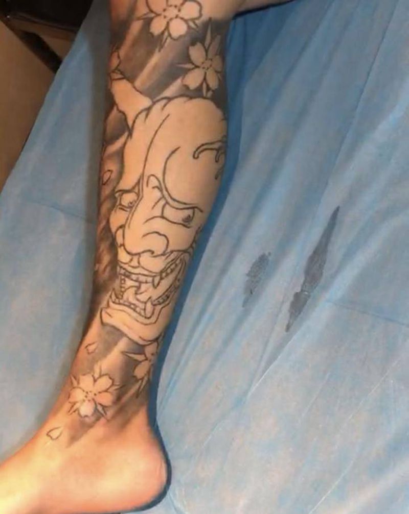 般诺纹身图片_新传统纹身图案