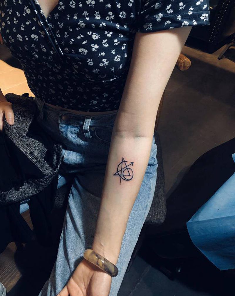 小清新纹身图片_手臂纹身图案