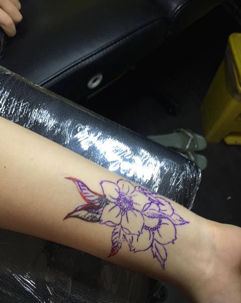 遮盖纹身图片_手臂纹身图案