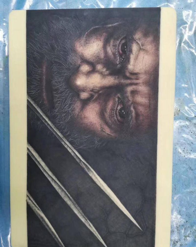 招学员，练习皮作品纹身图片_练习纹身图案