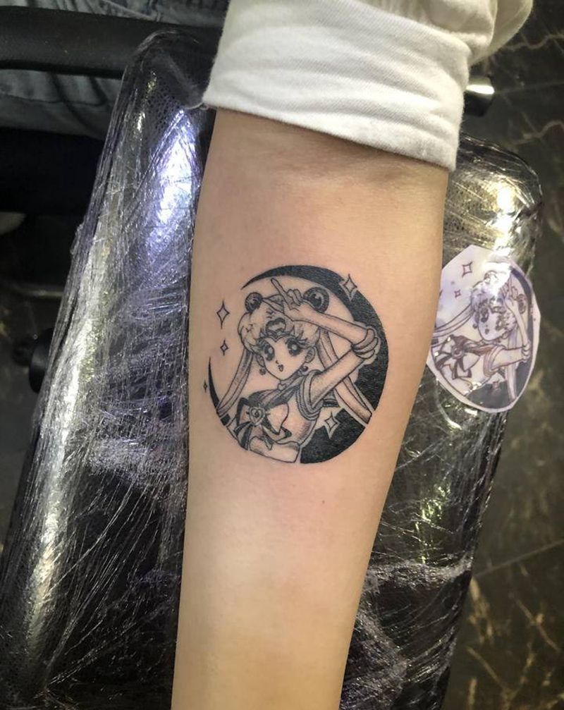 小清新纹身图片_手臂纹身图案