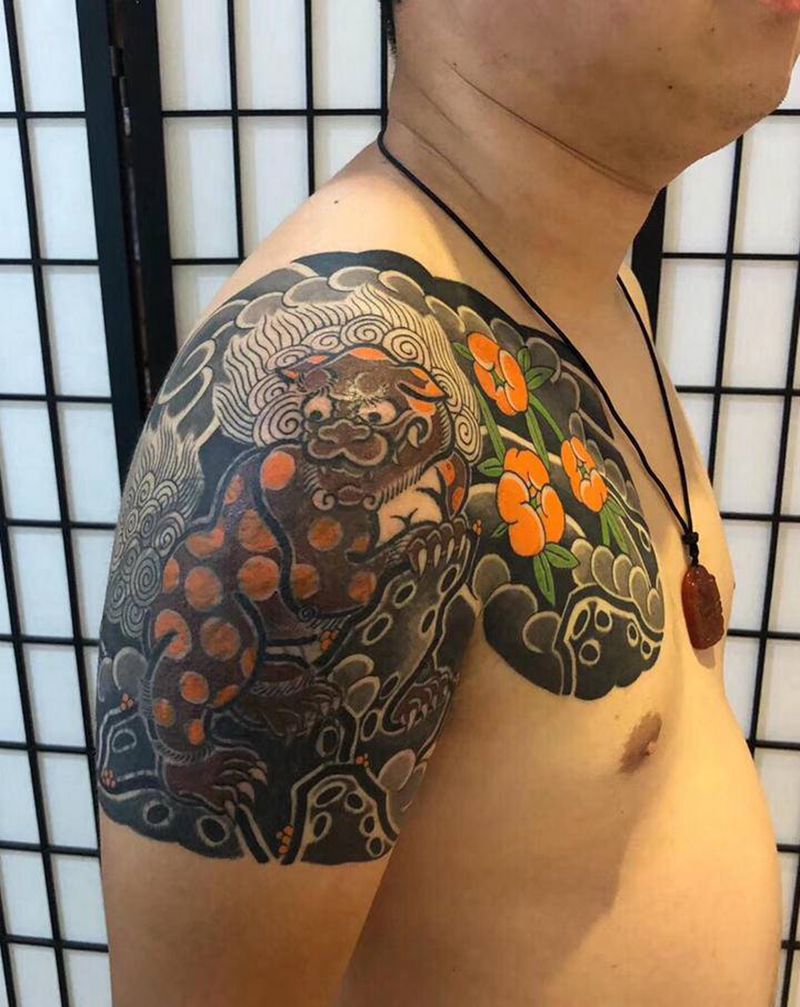 覆盖失败纹身纹身图片_手臂老传统纹身图案