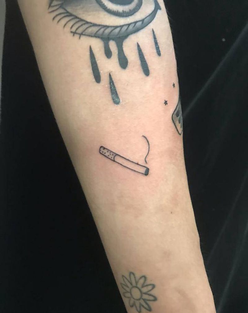 拼接纹身图片_手臂纹身图案