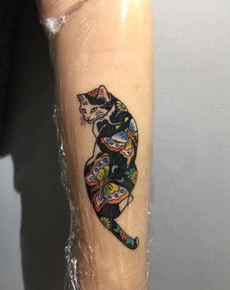 遮盖纹身图片_老传统纹身图案