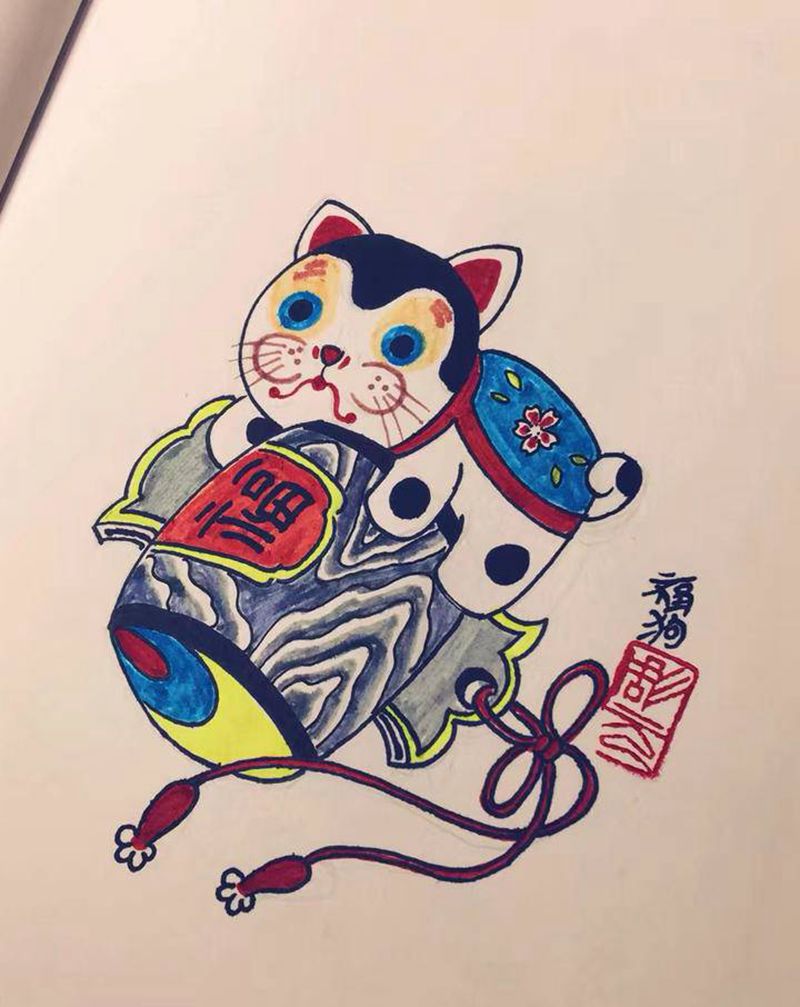 小图纹身图片_老传统纹身图案