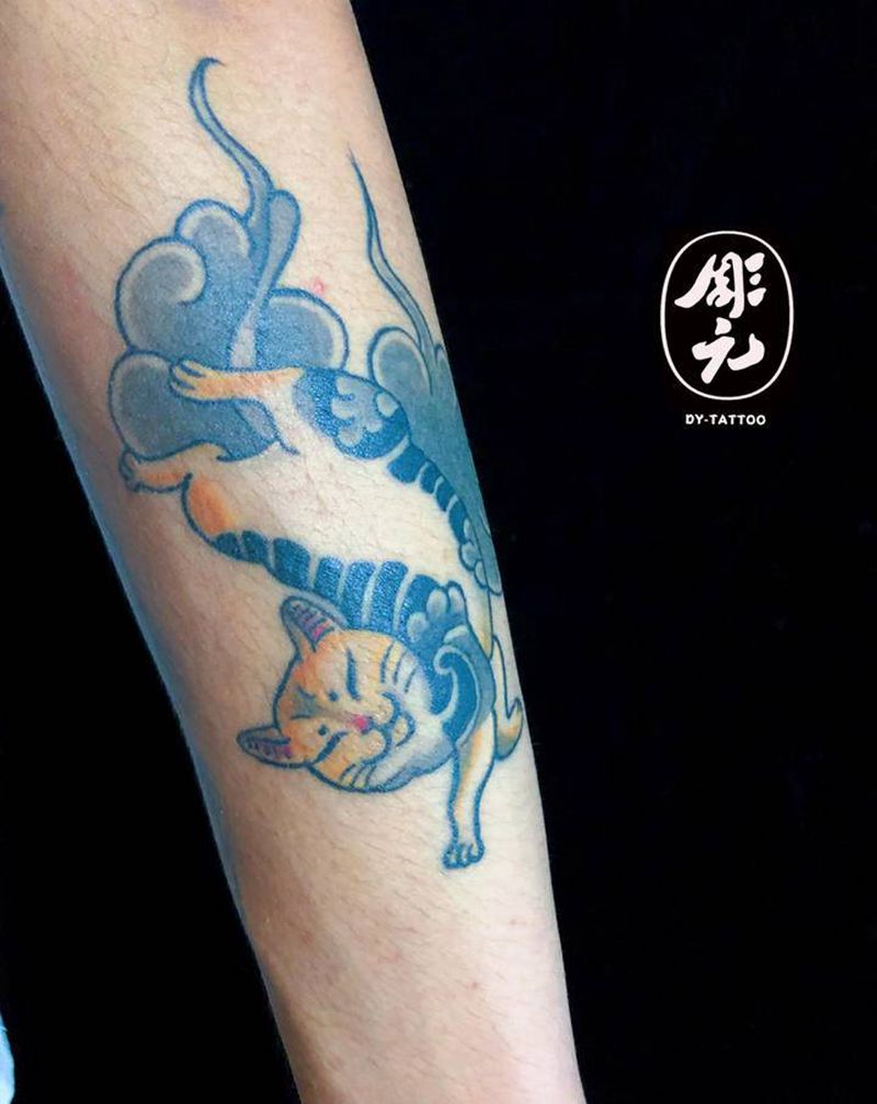 恢复后纹身图片_手臂老传统纹身图案