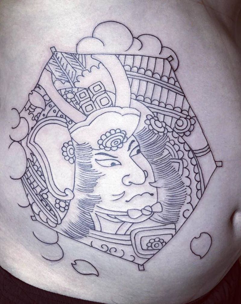 传统纹身图片_老传统纹身图案